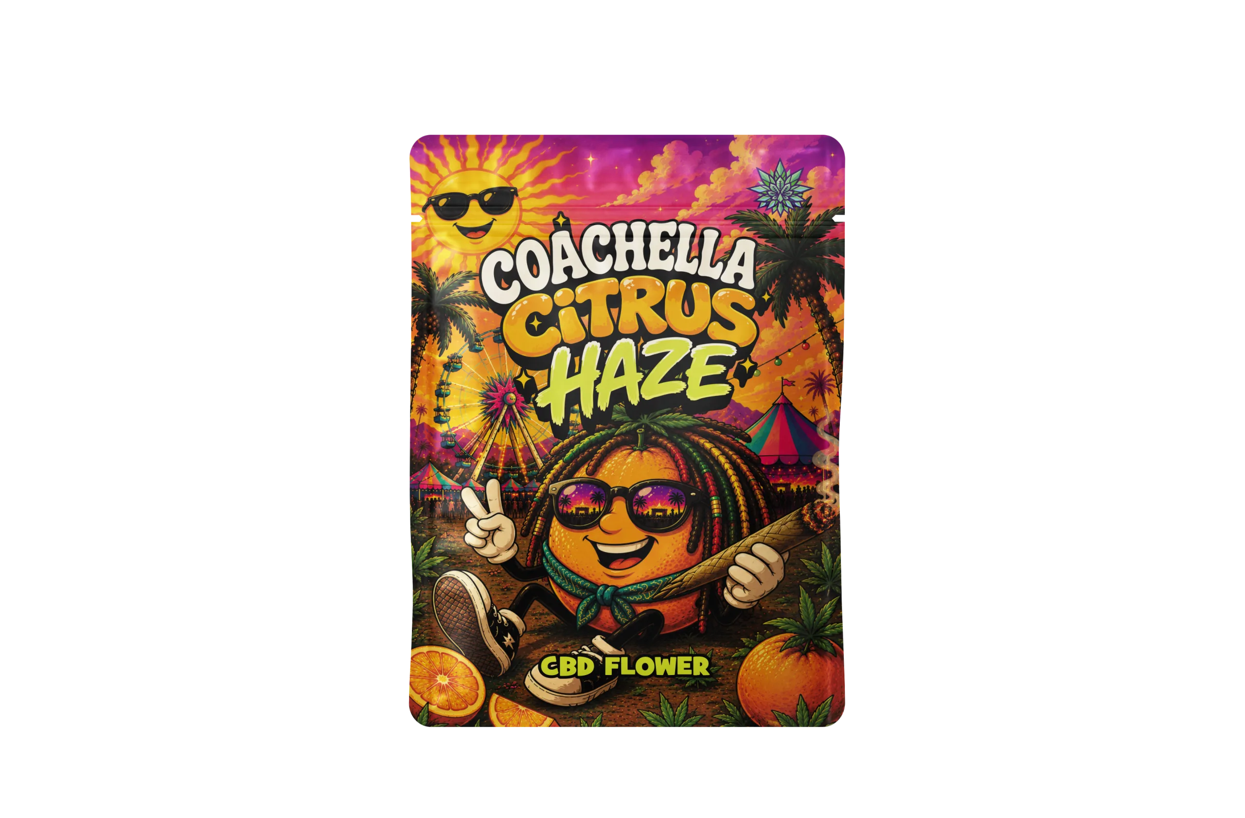 Coachella Citrus Haze Fiore di CBD