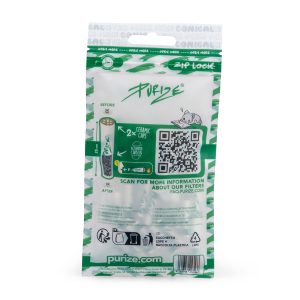 PURIZE XTRA Slim Size Conical 50 Pack Back