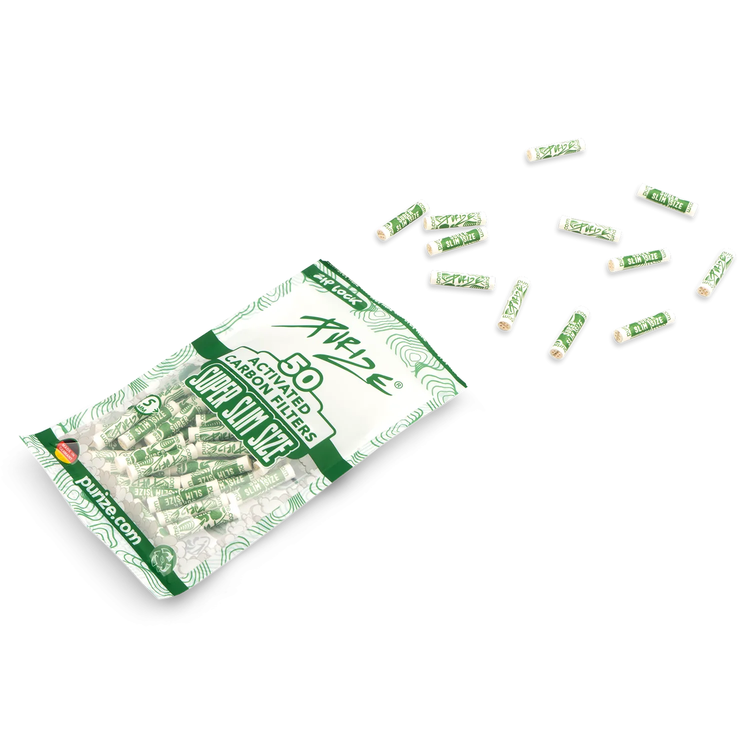 PURIZE Super Slim Size 50 Pack Open