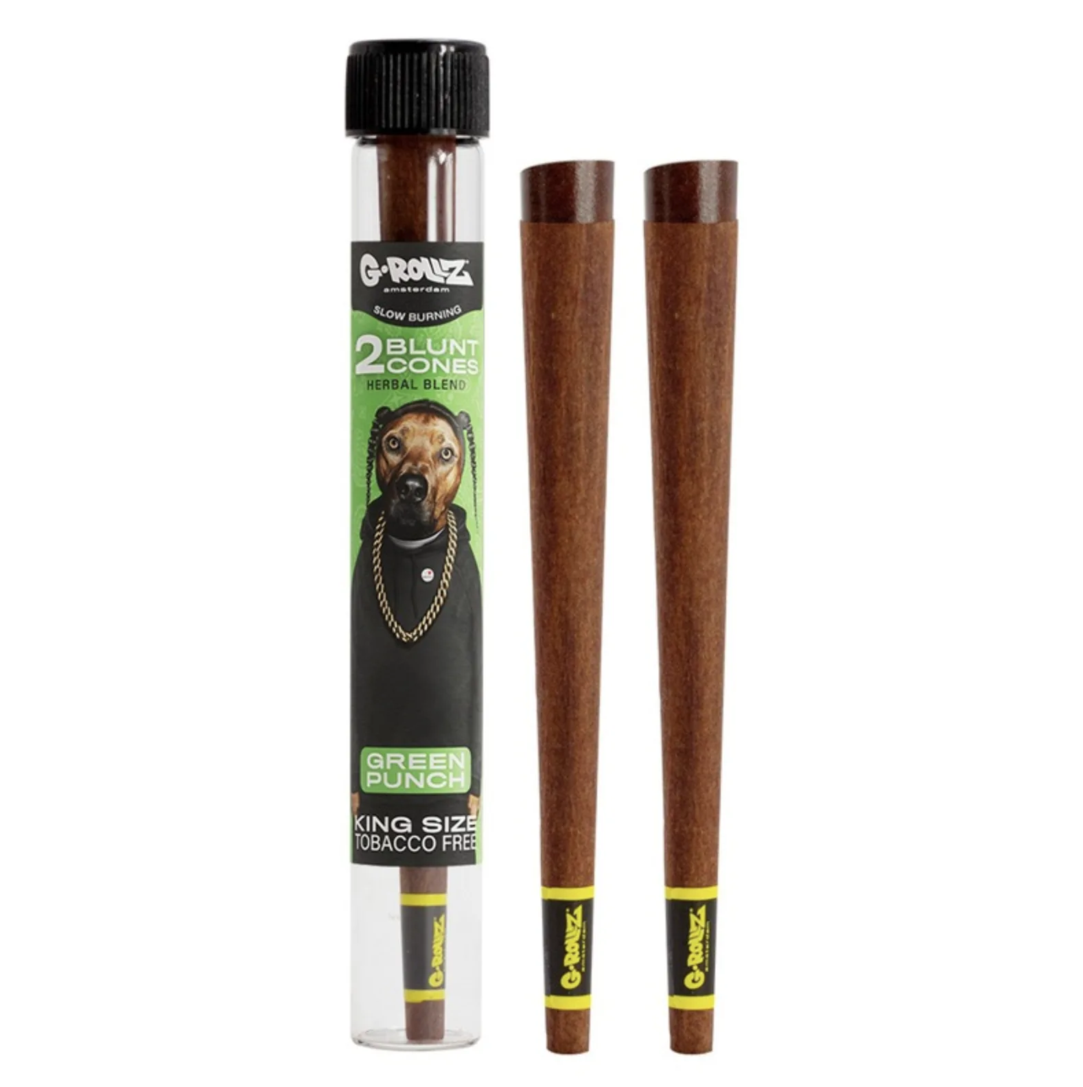 G-Rollz The Dog Green Punch x2